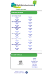 Mobile Screenshot of mathworksheets.com